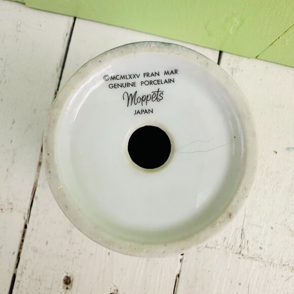 Vintage 1970s Moppets Flower Pot Retro Flower Pot Fran Mar 70s Flower Pot - Picture 8 of 10